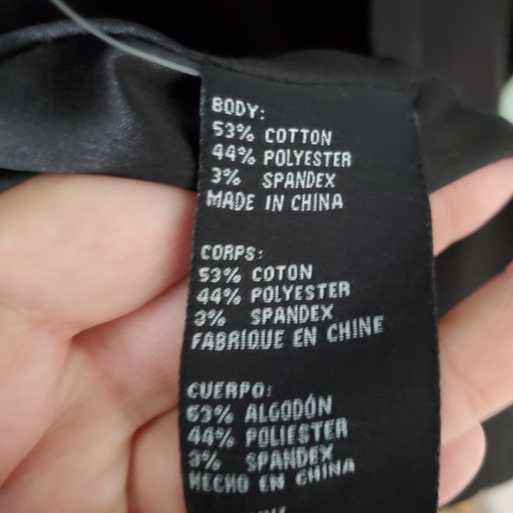 Bebe black trench coat jacket medium - Picture 9 of 13